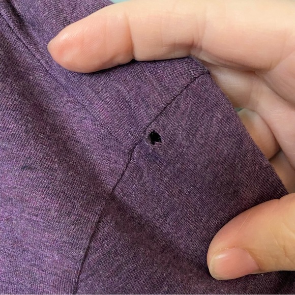 Soft Surroundings Purple Odette Tunic Top Size L - Picture 7 of 7